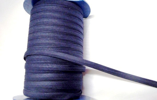 Biais Replié Coton Marine A Coudre Pour Loisirs Créatifs.