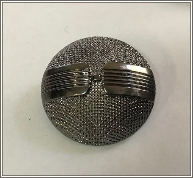 Bouton Style Chanel Couleur Canon De Fusil Couture Diamètre 27 mm.