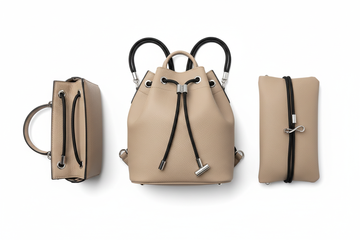 Cordon cuir Ciré Tressé Noir 140cm Ø10mm avec Embouts Argentés | Braided Waxed Cord Black 140cm