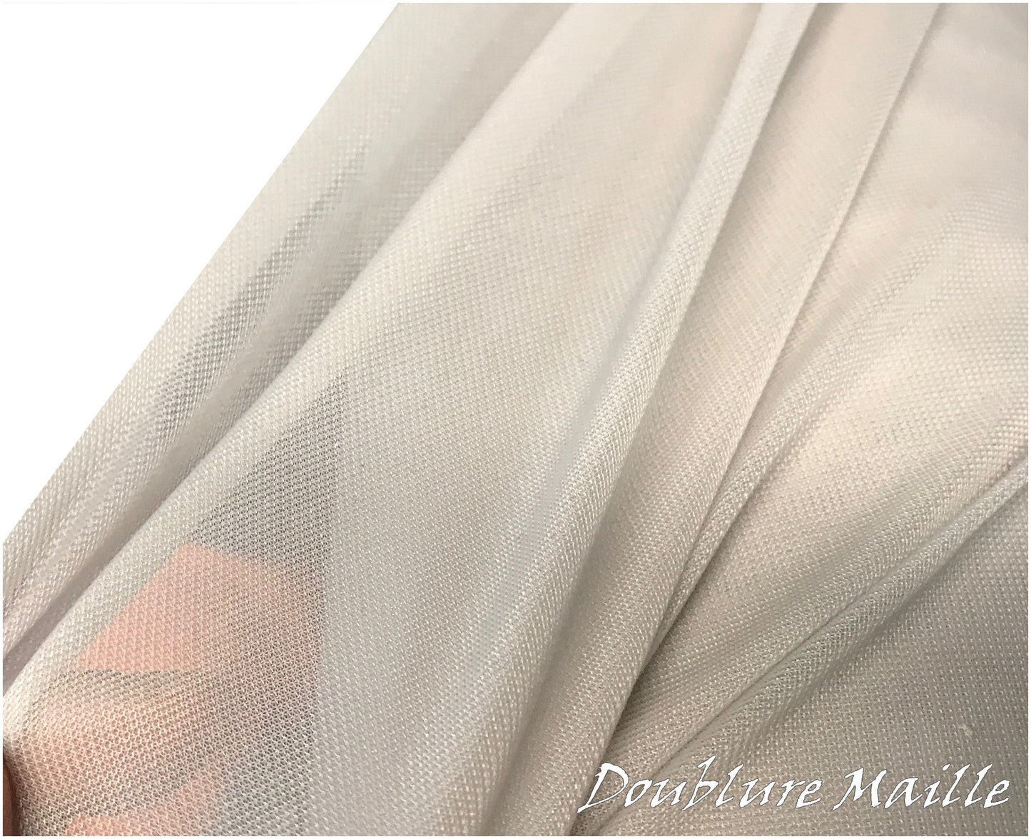 Doublure Maille Au Mètre Gris Perle Pour Vêtements Et confections.