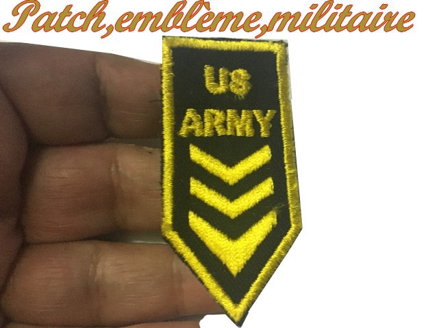 US ARMY Military Emblem Epaulette Patch Sew-on.