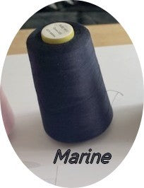 Fil A Coudre Marine Par Bobine Coloris Assorties, Cône de FIL à coudre