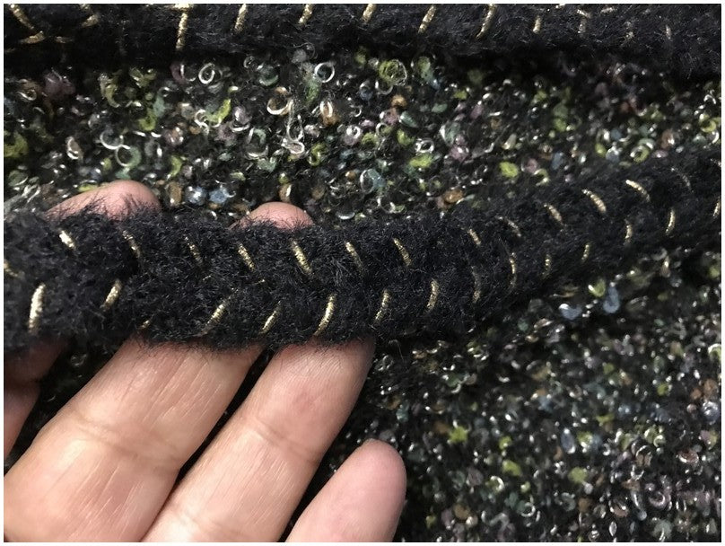 Galon Style " Chanel" Noir Au Mètre