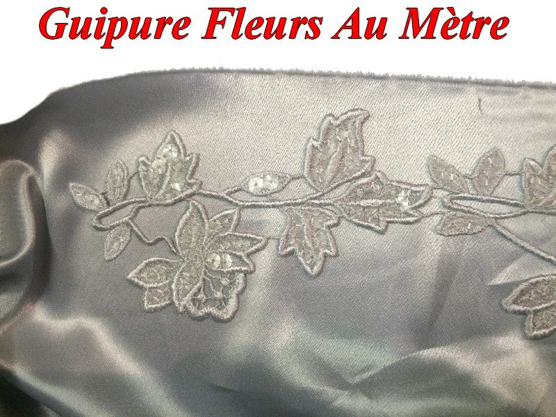 Guipure Flowers by the Meter: Elegant Lace for Your Creations