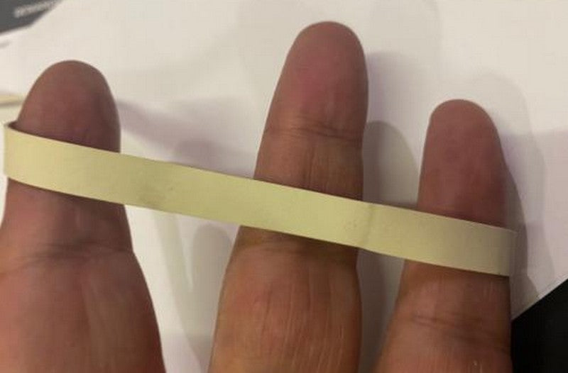Laminette Ecru Elastique Caoutchouc Lisse Au mètre A Coudre, Ruban Lycra Blanc Pour Maillot De Bain Lingerie.