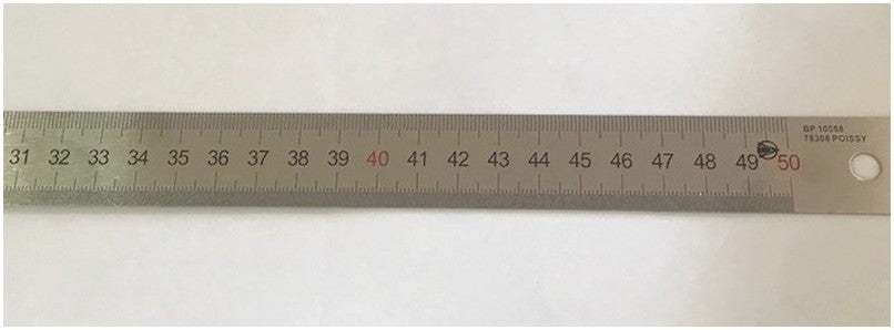 50cm Metal Ruler for Sewing