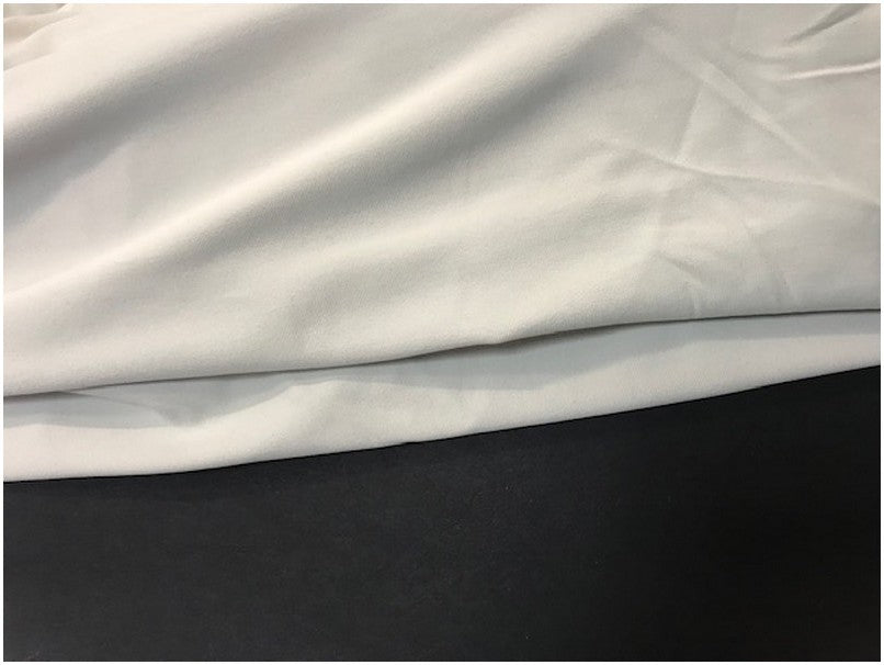 Pearl gray Lycra Pitch fabric by the meter for swimsuit sewing.