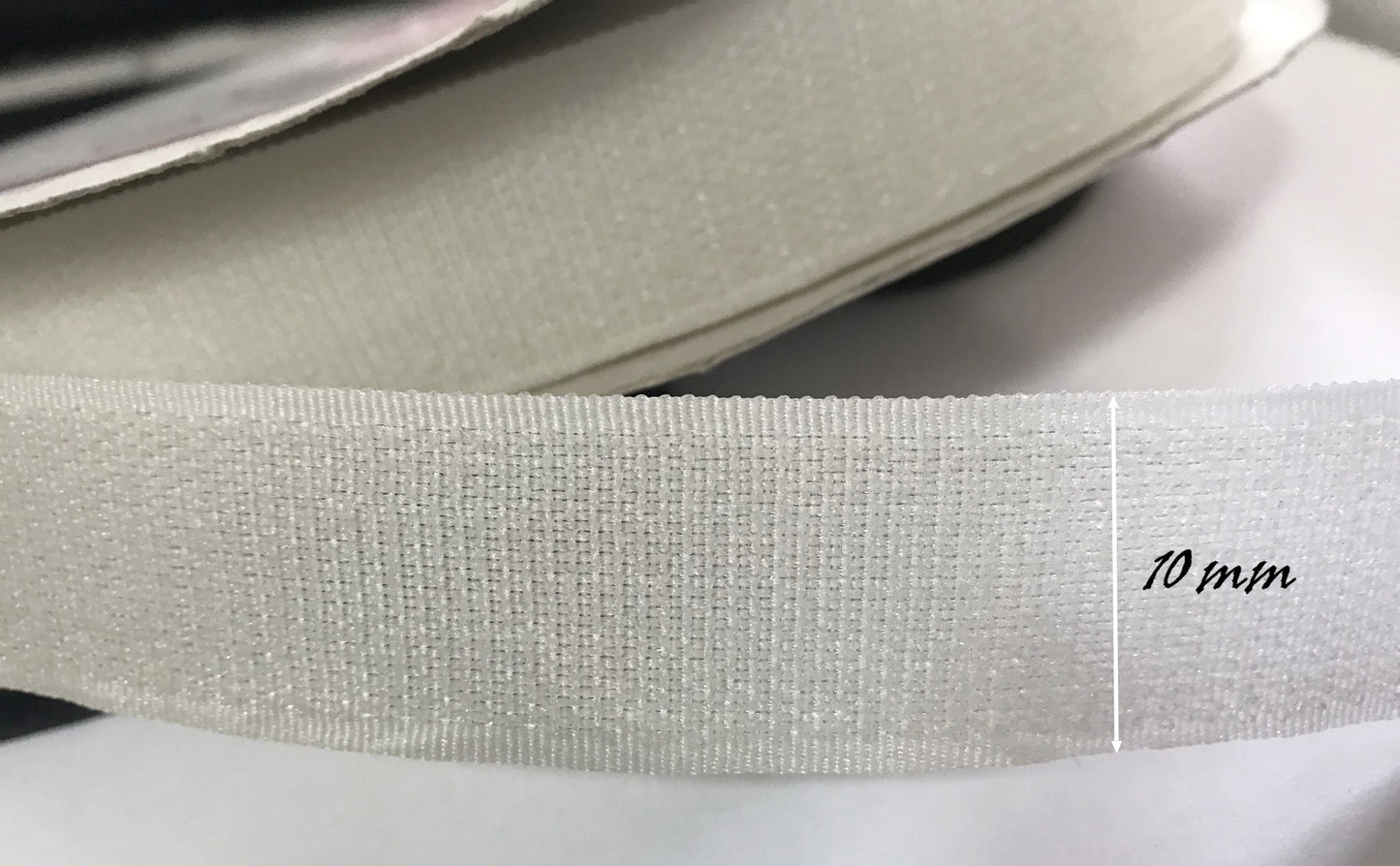 Velcro à coudre en bande Scratch en 10 mm écru