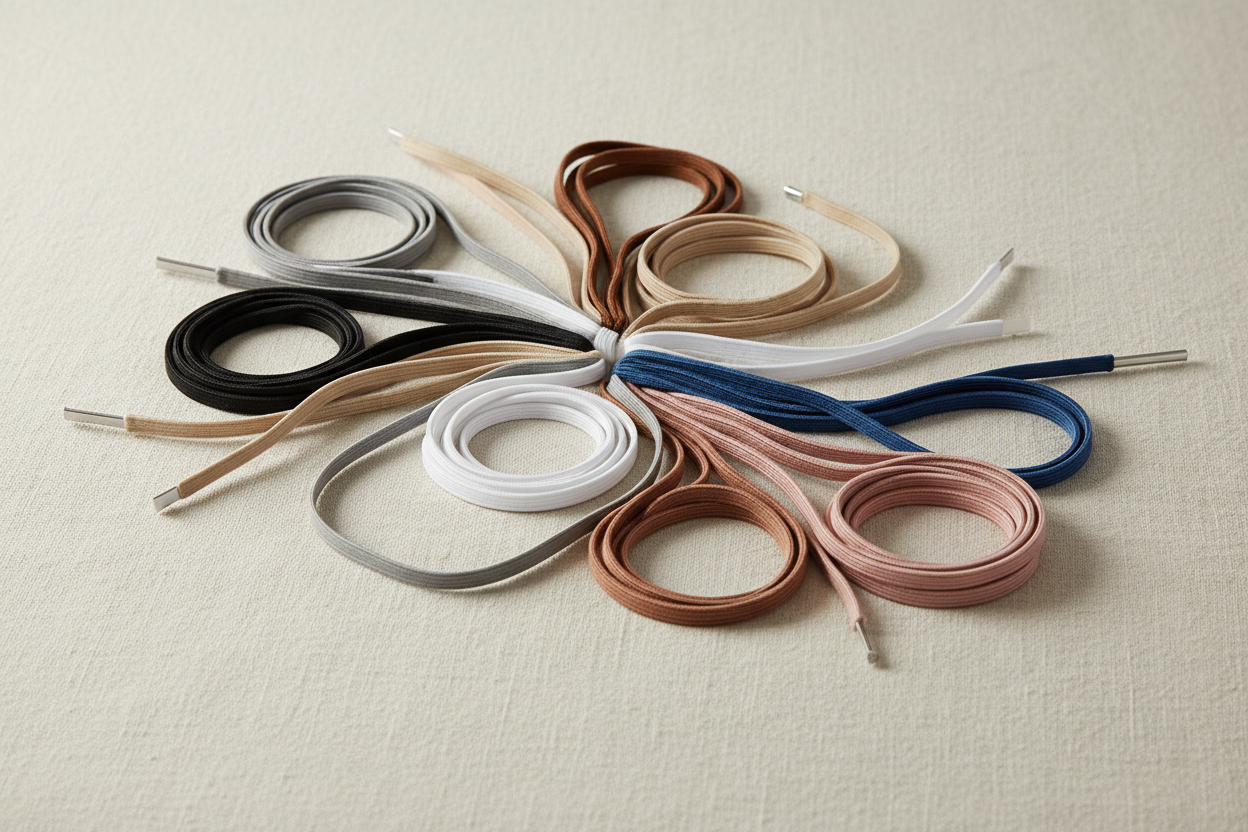 Cordons et Lacets au Mètre - Cirés, Élastiques et Jute