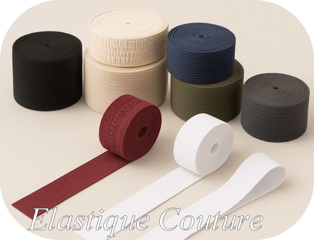 Élastiques à coudre – Confort & maintien sur-mesure