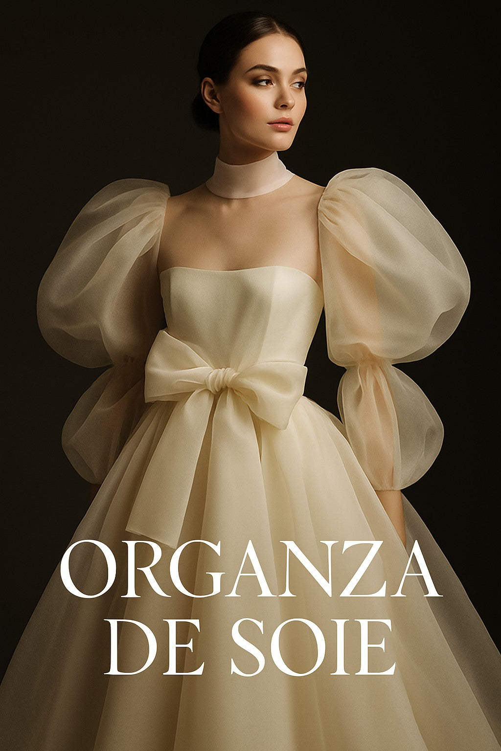 Organza de Soie – Tissu d'Exception Haute Couture