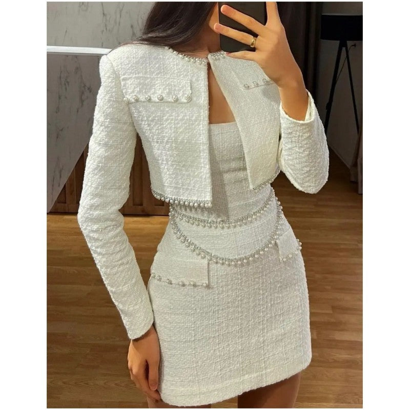 Tissu Style Chanel – Élégance intemporelle pour créations d’exception