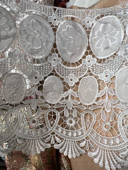 Guipure blanche 40 cm