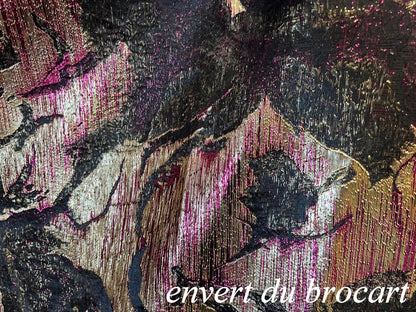 Tissu Brocart Haute Couture Floral - Largeur 150 cm