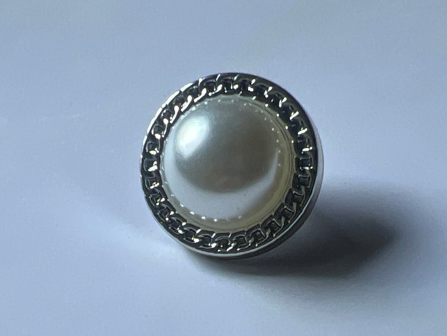 Bouton Nacré Cercle Loulavim 18mm