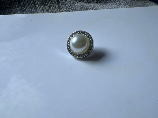 Bouton Nacré Cercle Loulavim 18mm
