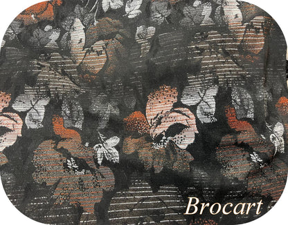 Brocart de laine haute couture.- vendu au mètre