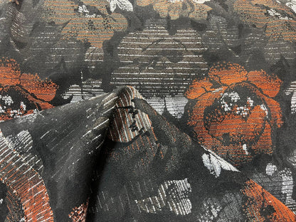 Brocart de laine haute couture.- vendu au mètre