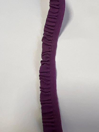 Ruban élastique frou-frou violet – lingerie et bord