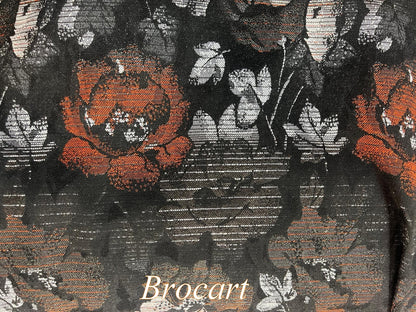 Brocart de laine haute couture.- vendu au mètre