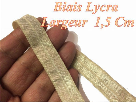 Biais Lycra Elastique En 1,5 Cm, Ruban Lycra  Pour Lingerie, et Customisations.