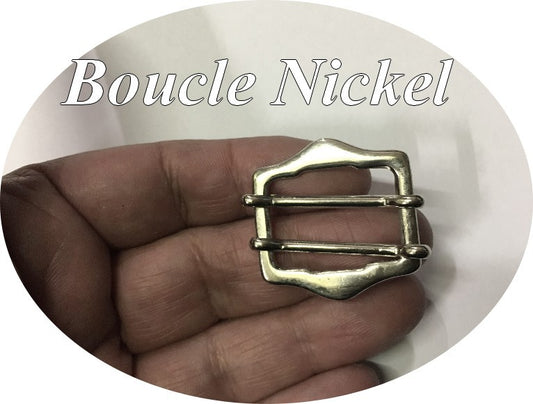 Boucle Coulissante En 2.5 Cm Métal Colori Argent, Noir , Ou Bronze A Coudre