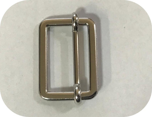 Boucle Coulissante en 3 cm à coudre en Nickel Argent