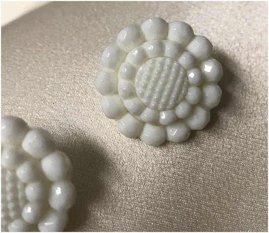 Bouton Blanc Couture en Taille 20 mm Pour Vêtements Et customisations