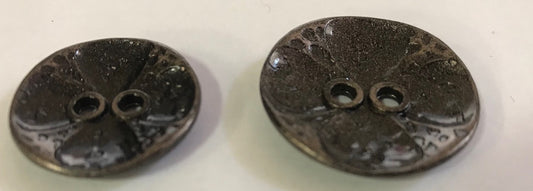 Bouton Couture en 20 mm Bronze en forme de cuvette Pour Customisations.