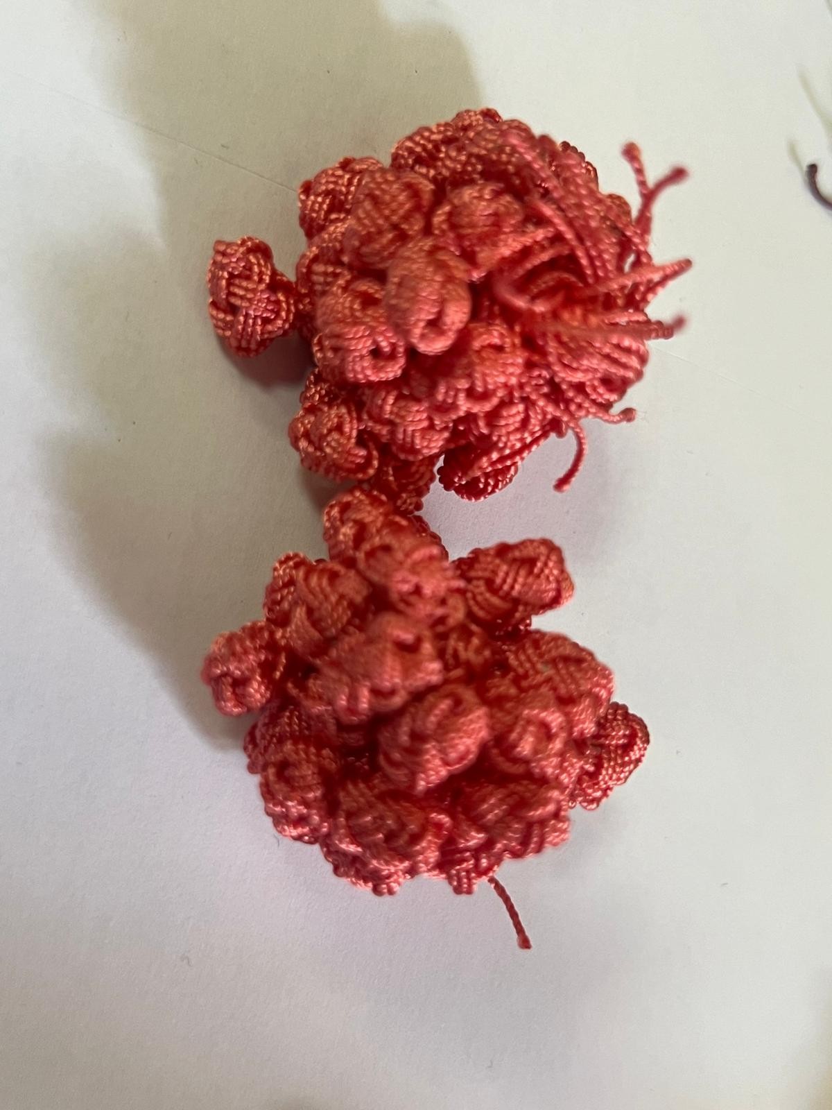 Coral Button for Caftan and Jelabba to Sew: Enhance your Traditional Style