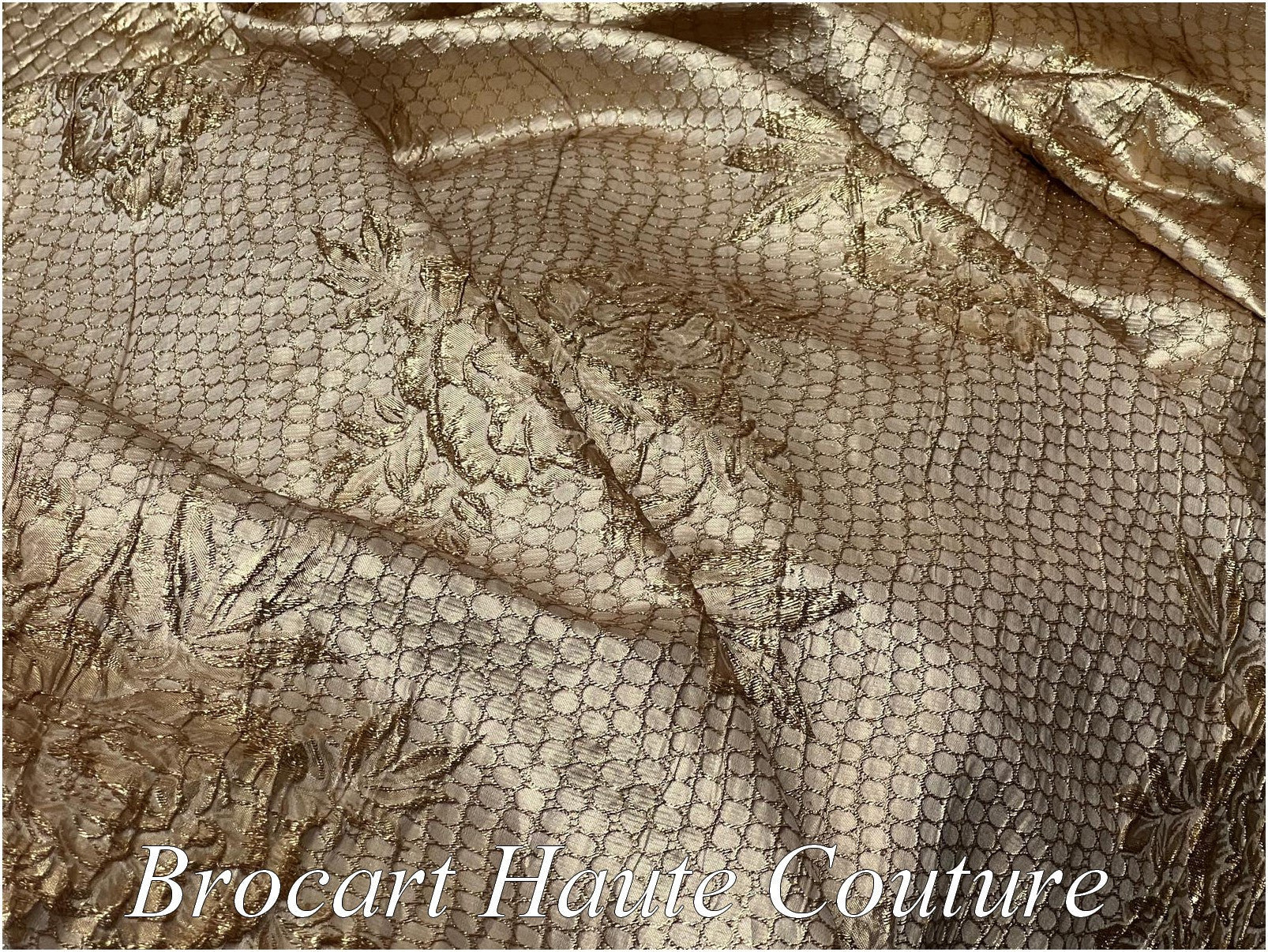 brocart doré