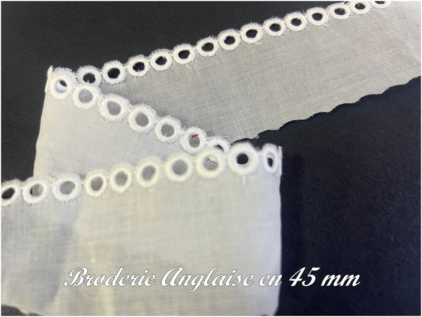 Openwork English embroidery: A touch of delicacy in your creations