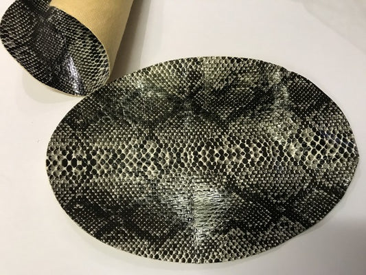 Parche de codo de piel sintética con aspecto de cocodrilo para coser