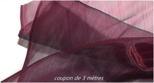 3 Metros de Tela de Organza Morada por Metro para Coser y Decorar
