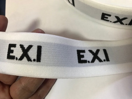 White Fancy Flat Elastic 4 Cm By The Meter To Sew For Belts Creative Hobbies Customizations.