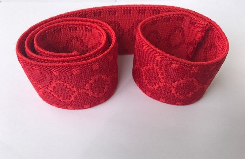 Elastique Rouge Plat Souple En 4 Cm Au Mètre A Coudre  Pour Ceintures Loisirs Créatifs La Customisations.