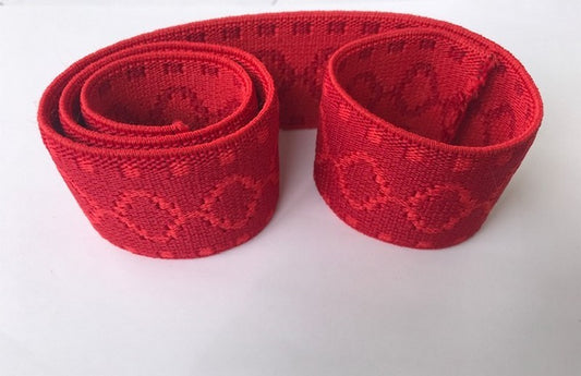 Elastique Rouge Plat Souple En 4 Cm Au Mètre A Coudre  Pour Ceintures Loisirs Créatifs La Customisations.