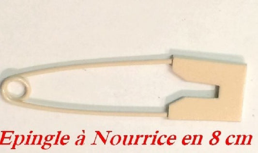 8cm Salmon Color Safety Pin for Clothing Decorations