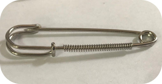 Silver Metal Fancy Safety Pin: A Stylish and Versatile Accessory for Your Creative Projects