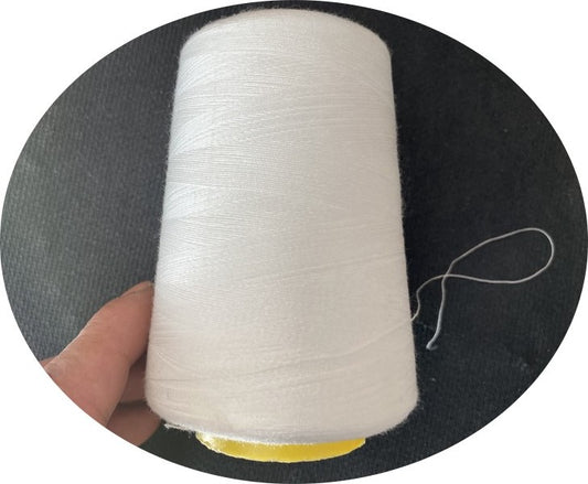 White Sewing Thread Spool Assorted Colors, Sewing Thread Cone