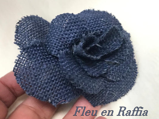Blue Raffia Flowers: The Natural Art of Floral Creation