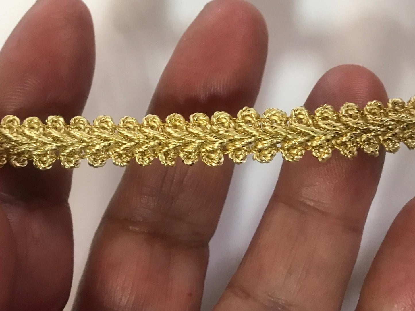 Galon Style " Chanel" Doré Or Mat A Coudre