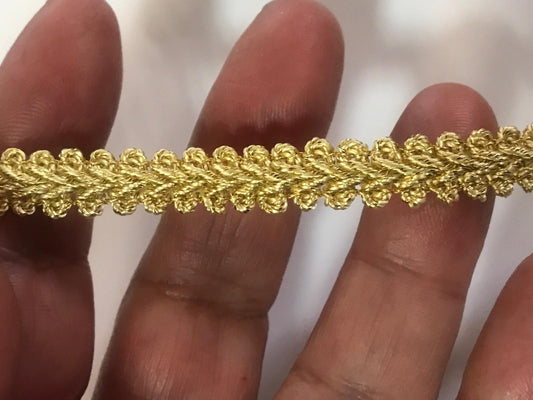 Galon Style " Chanel" Doré Or Mat A Coudre