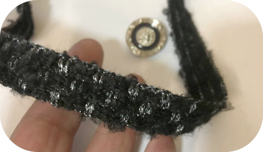 Galon Style Chanel " Noir Couture