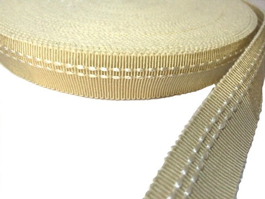 2 cm Grosgrain Fancy Ecru for Creative Hobbies.