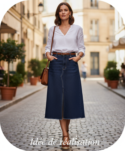 Jupe en jean - Idée de réalisation