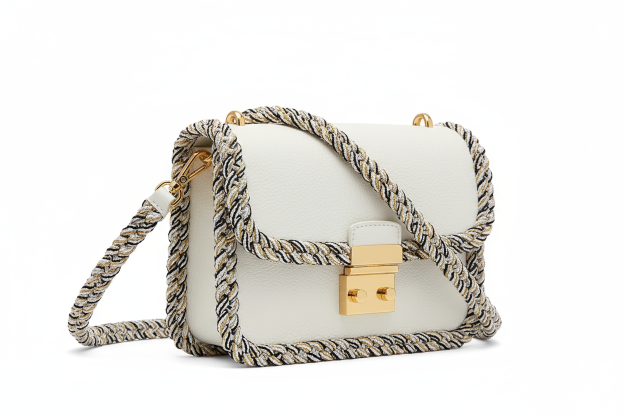 Idée de réalisation - Sac bandoulière blanc