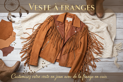 Veste à franges - Idée de réalisation