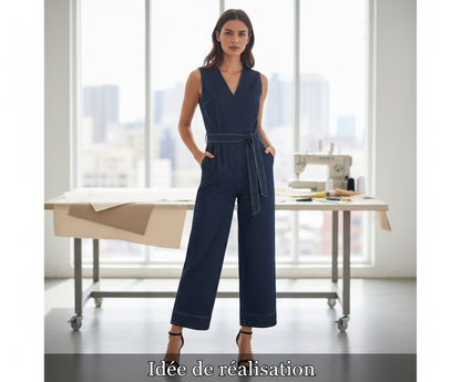 Combinaison en jean - Idée de réalisation