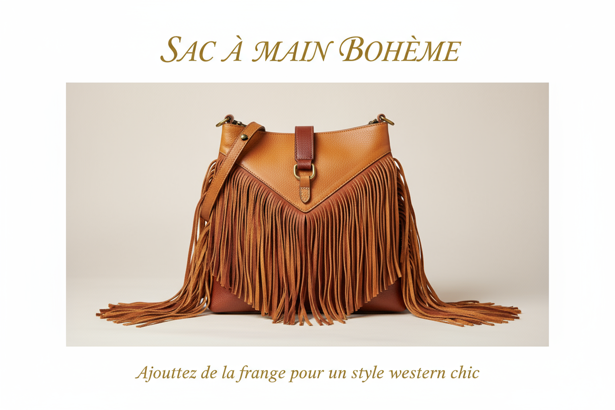 Sac à main bohème - Idée de réalisation